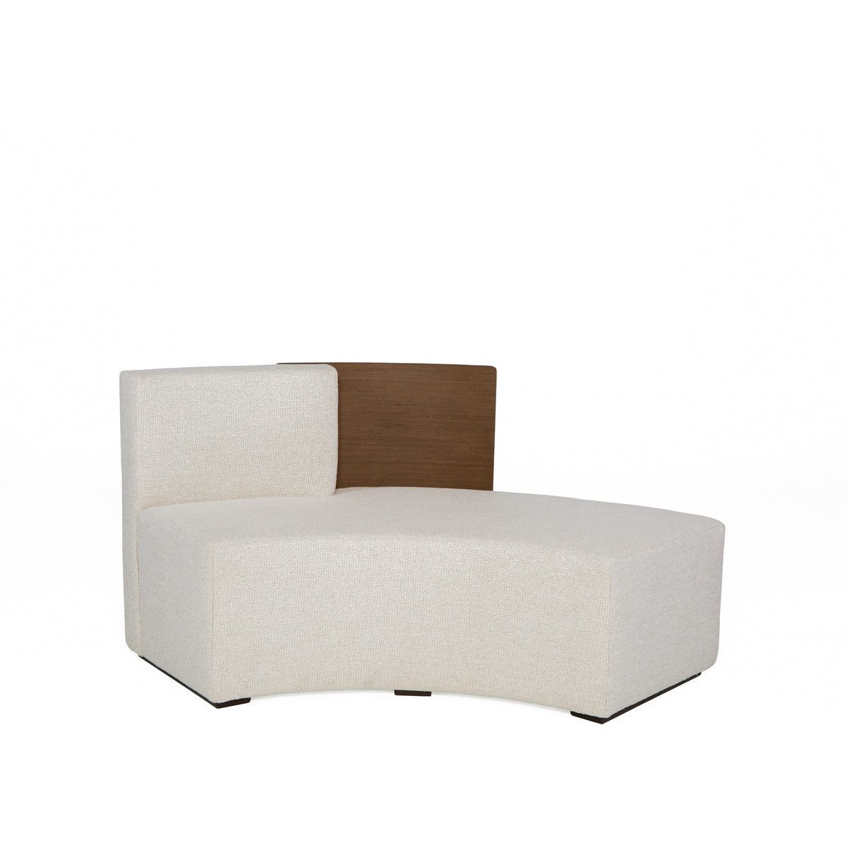 Chaise Curva com Detalhes em Madeira (1)