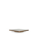 Low Duo Coffee Table With Leather Leg