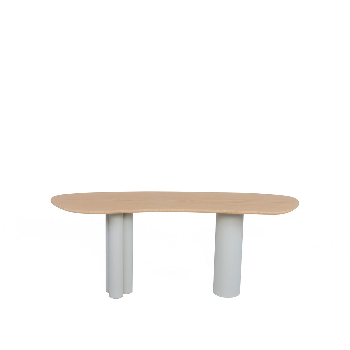 Organica Console Table with Travertine or Oak top (1)