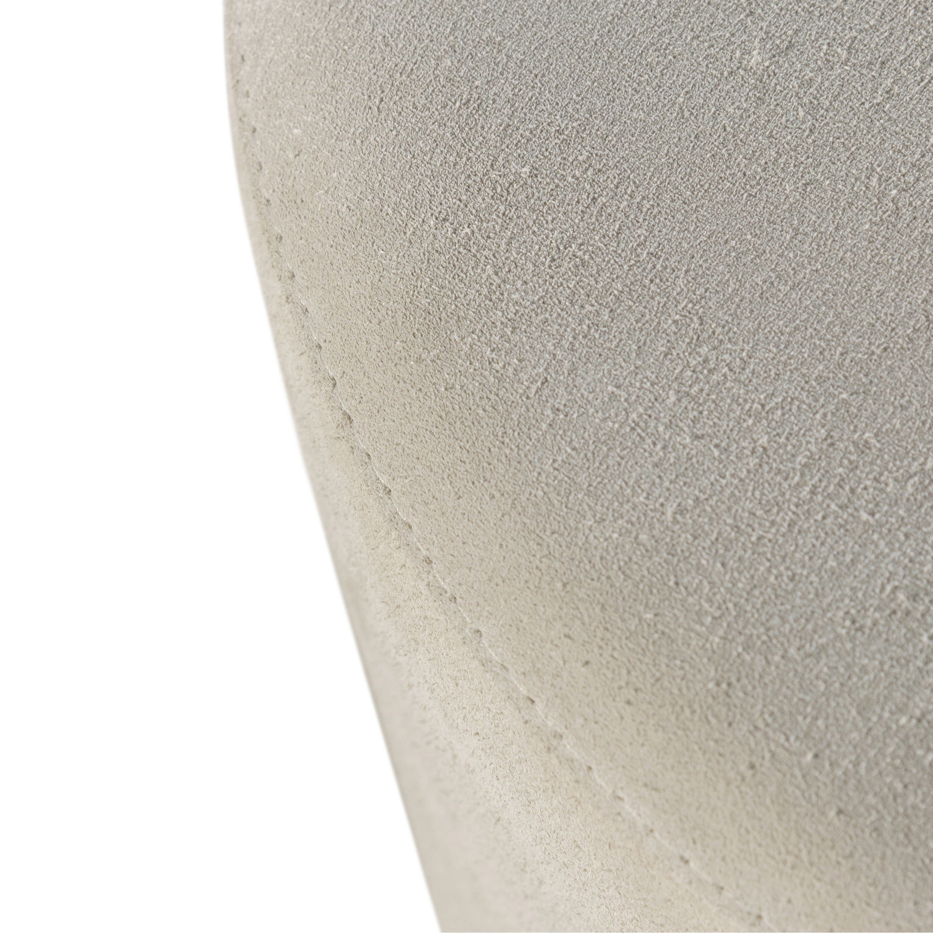 Puff Ronda com Base de Madeira