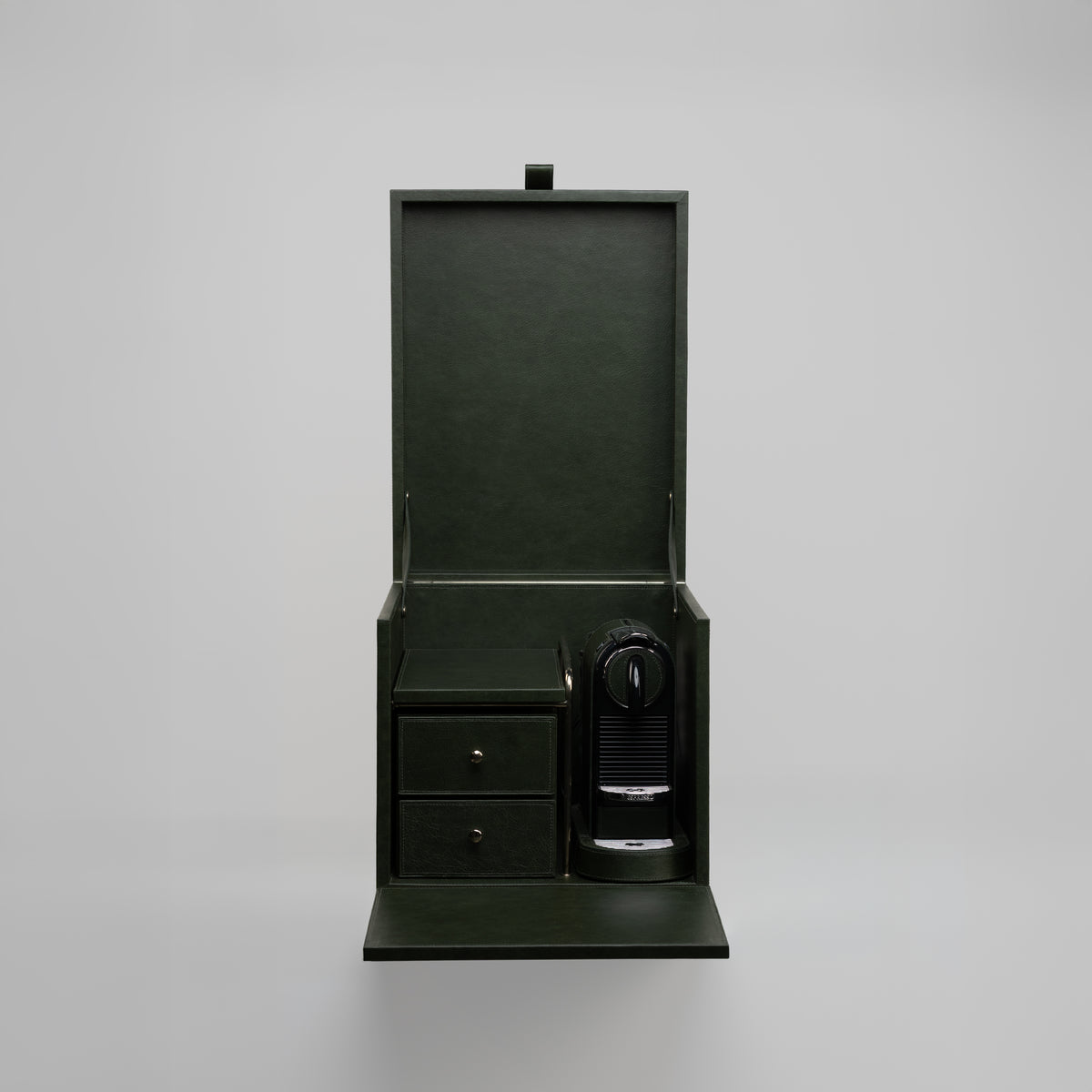 Bica Leather Coffee Machine & Box (1)