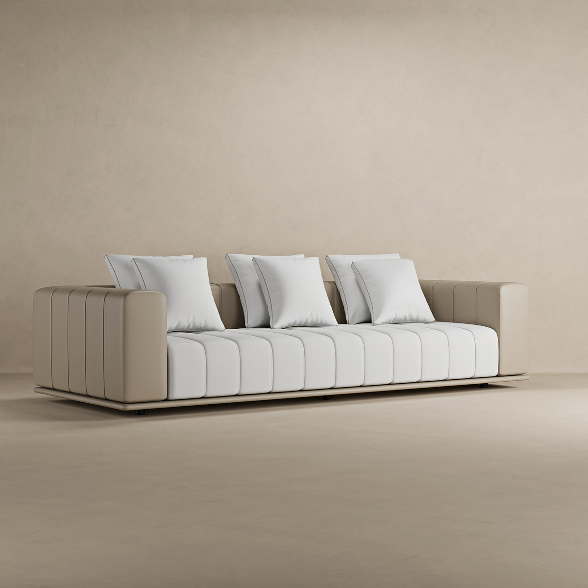 3 Seater Lino Sofa (2)