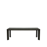 Mesa de Jantar T com Metal Embutido nos Pés