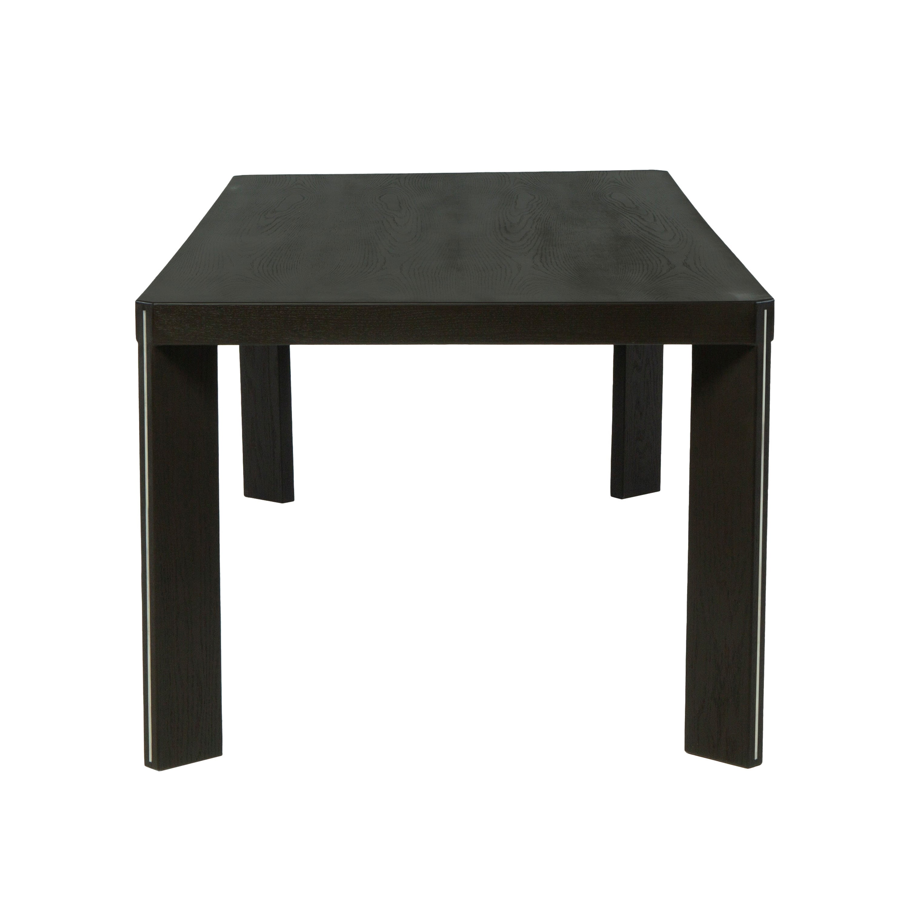 Mesa de Jantar T com Metal Embutido nos Pés