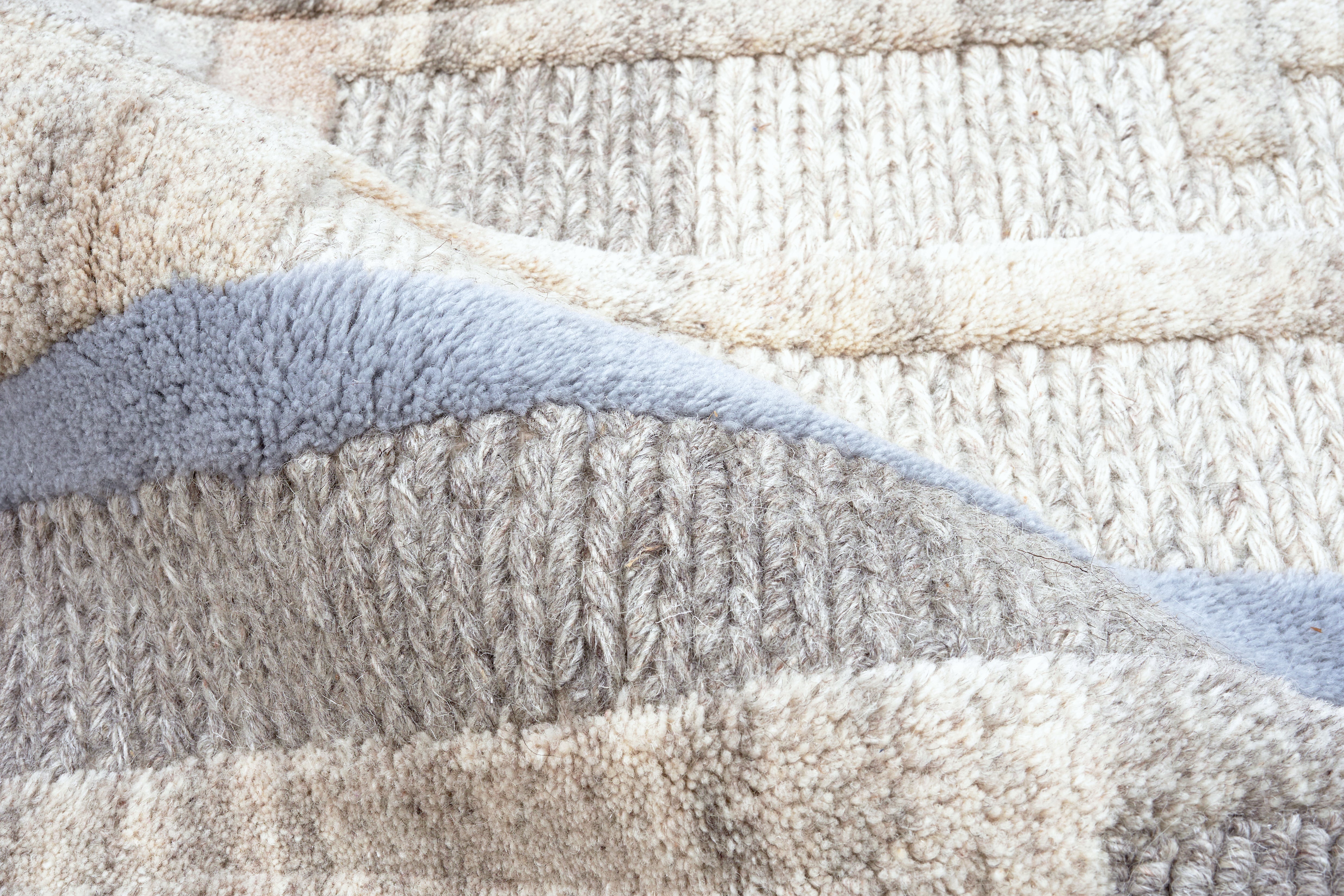 Macrame Abode Blue  Rug