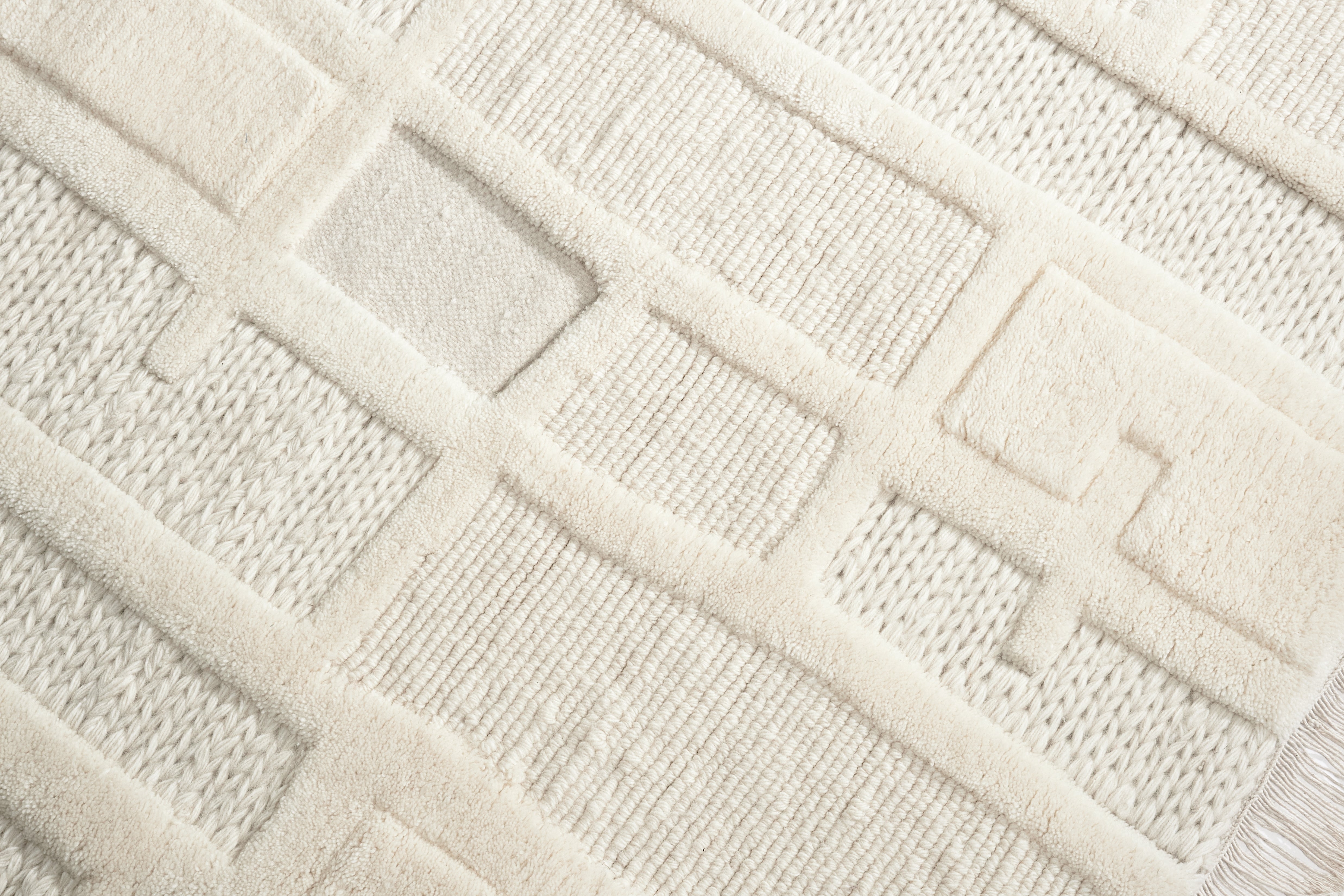 Macrame Abode Ivory Rug