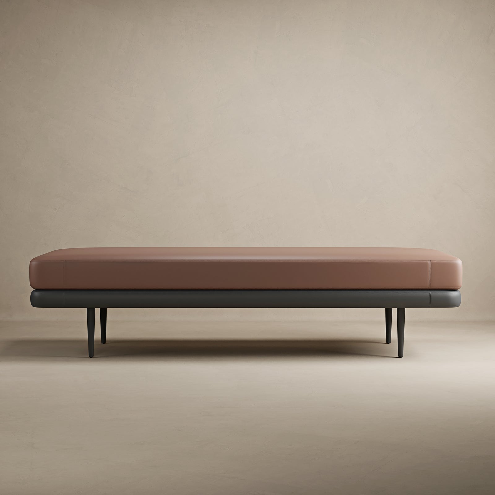 Luca Leather Bench (1)