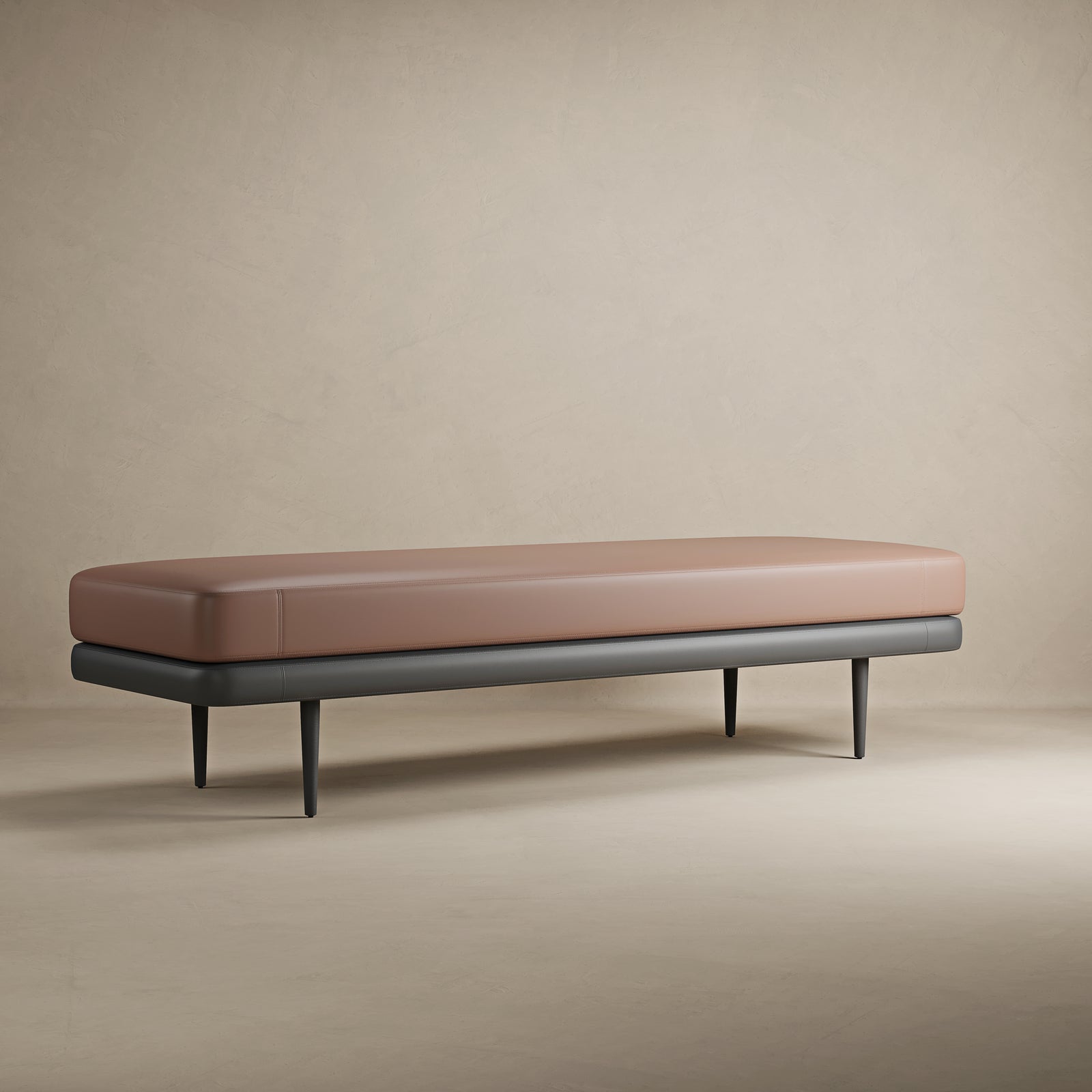 Luca Leather Bench (4)