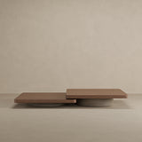Duo Coffee Table Pair With Leather Leg thumbnail (1)
