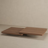 Duo Coffee Table Pair With Leather Leg thumbnail (6)