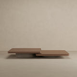 Duo Coffee Table Pair With Leather Leg thumbnail (5)