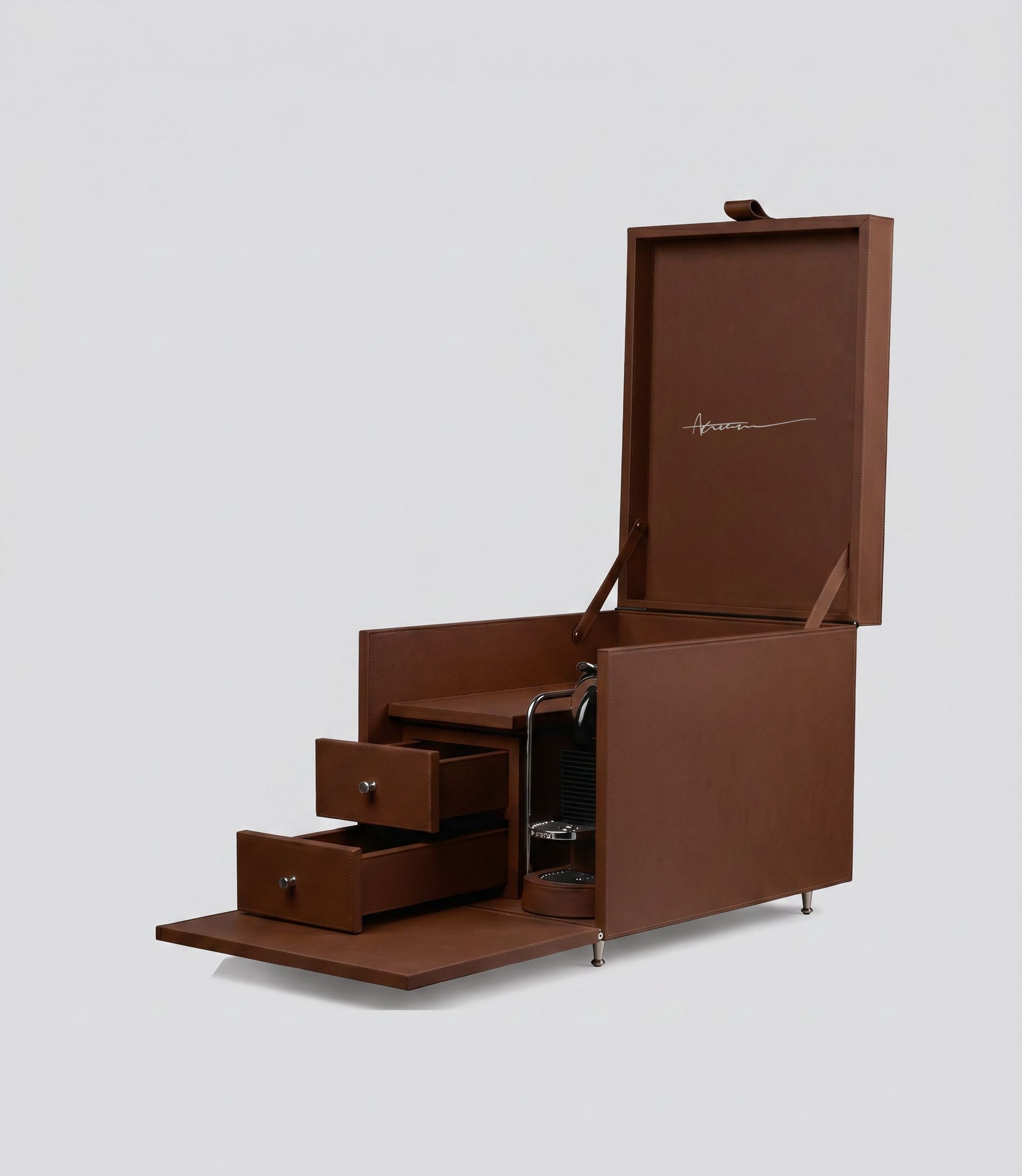Bica Leather Coffee  Machine & Box
