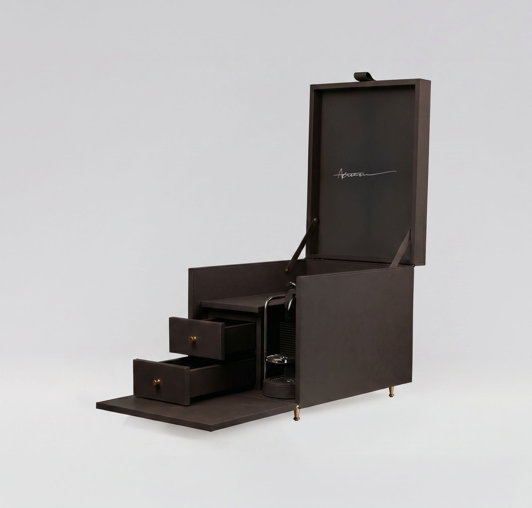 Bica Leather Coffee  Machine & Box
