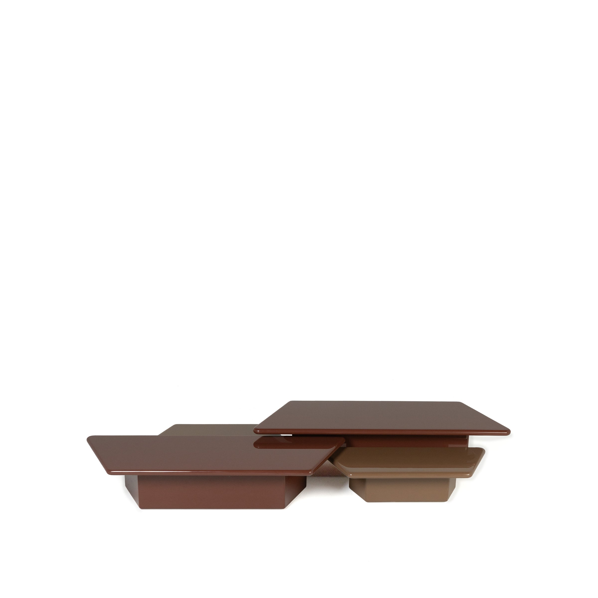 Mesa de Centro Ottagono – Conjunto com 4 Peças (1)