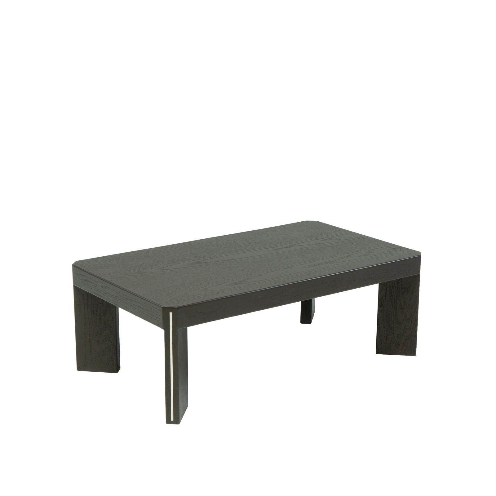 T Coffee Table with Metal Inlay on Legs (3)