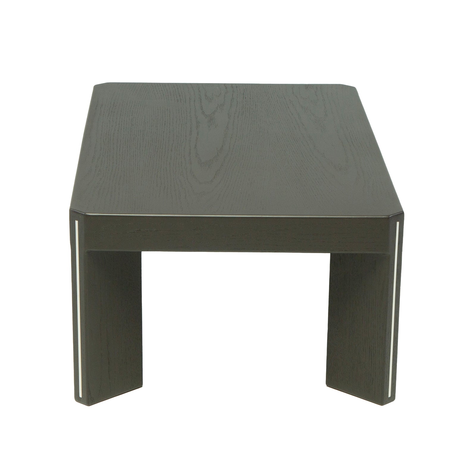 T Coffee Table with Metal Inlay on Legs (2)