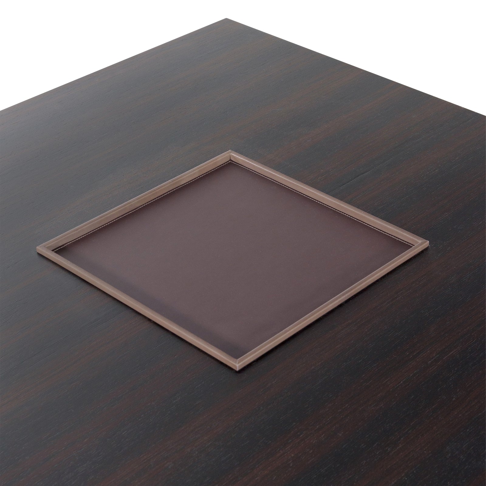 T Coffee Table With Leather tray (3)