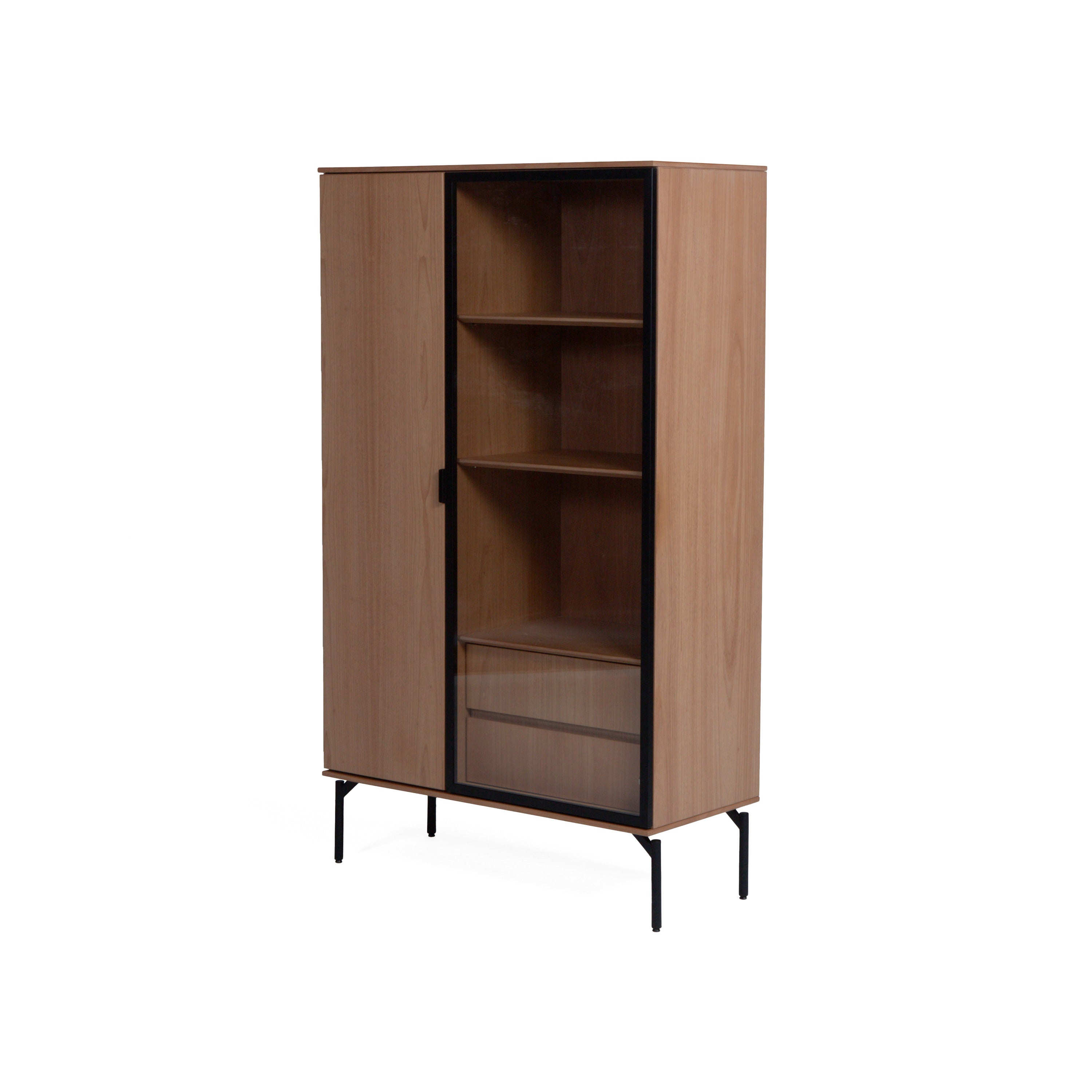 Quadro Cabinet With Glass Door