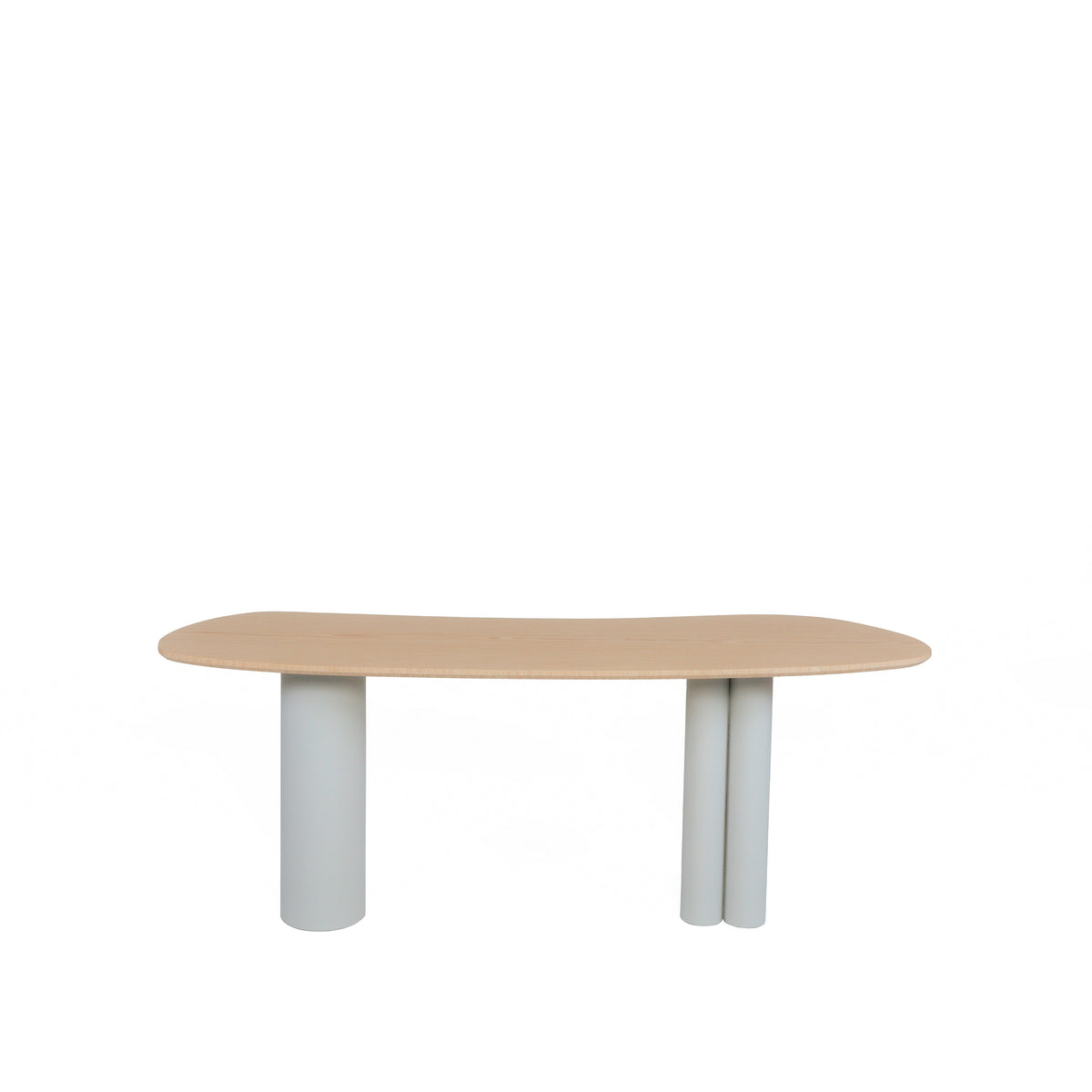 Organica Console Table with ﻿﻿Travertine or Oak top (4)