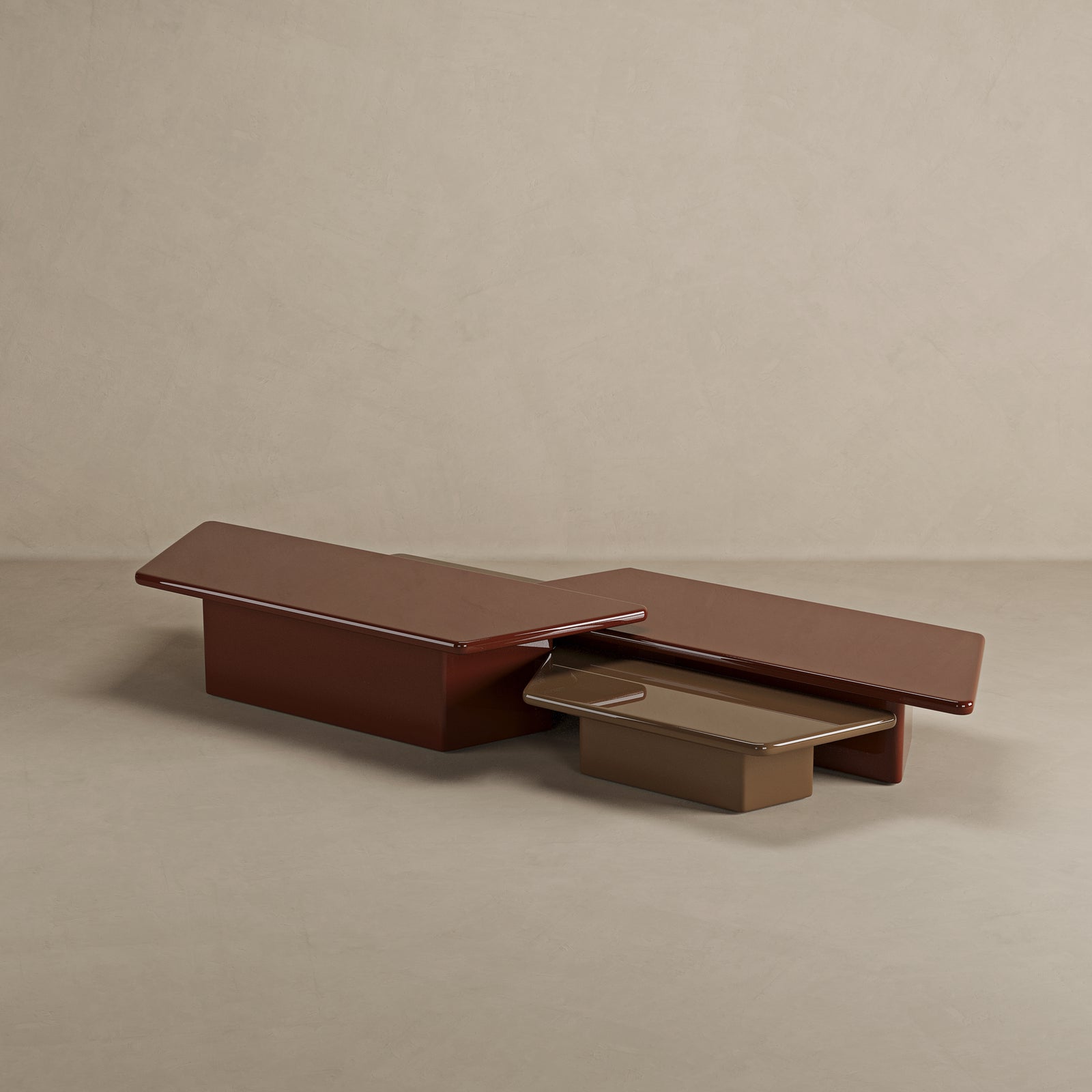 Mesa de Centro Ottagono – Conjunto com 4 Peças (3)