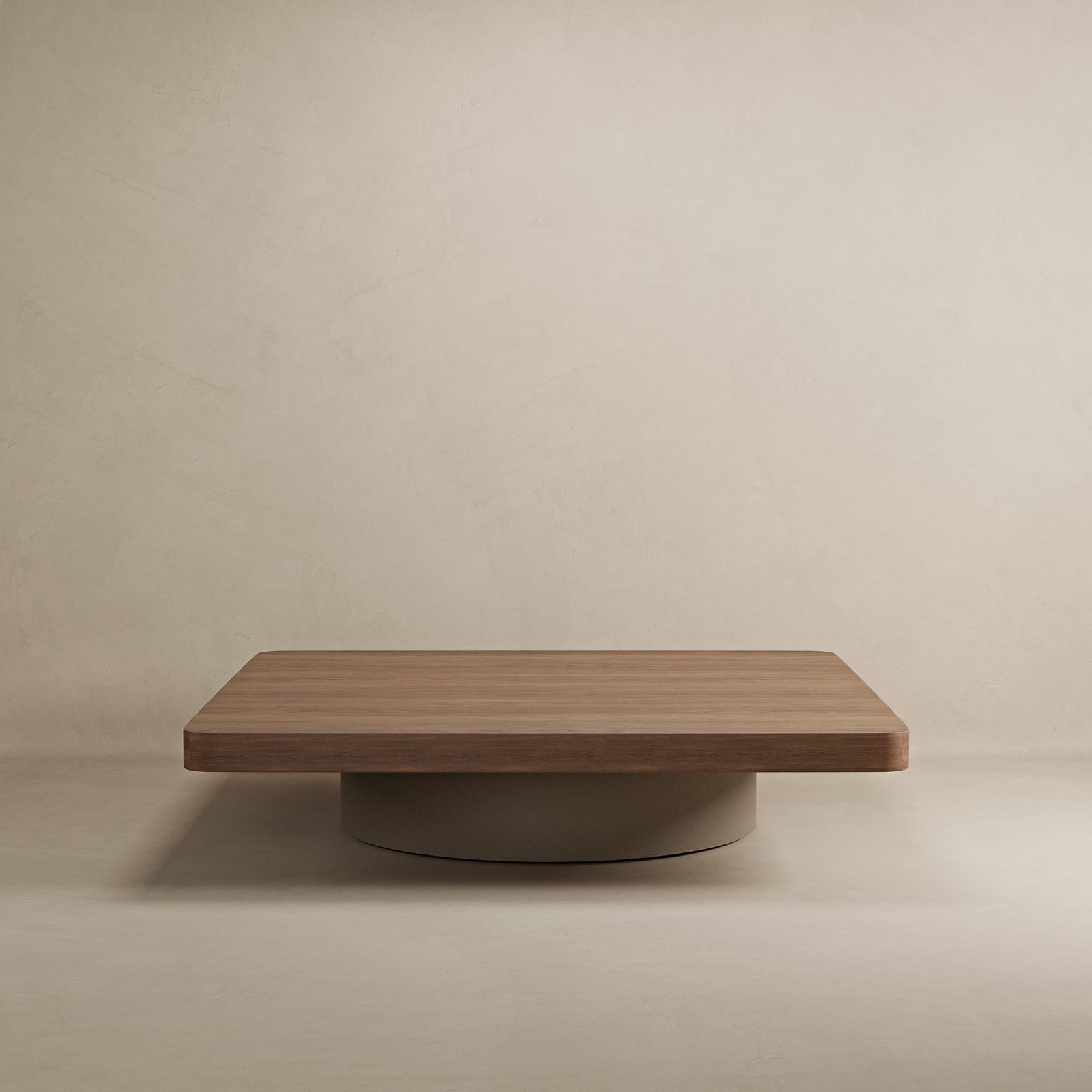 Mesa de Centro Duo Alta - Base em Couro (3)