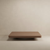 Mesa de Centro Duo Baixa - Base em Couro