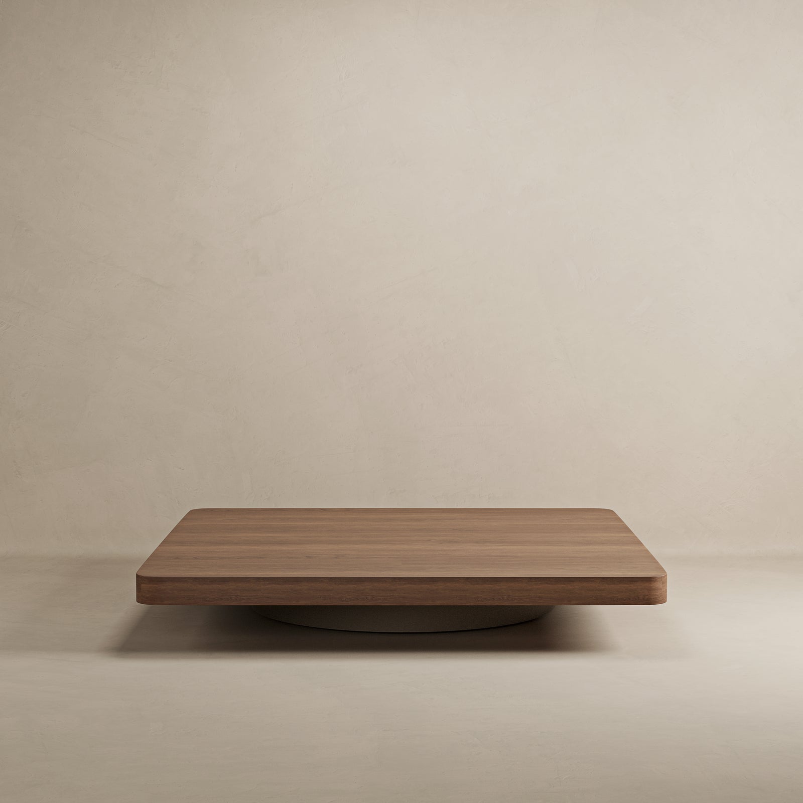 Mesa de Centro Duo Baixa - Base em Couro (1)
