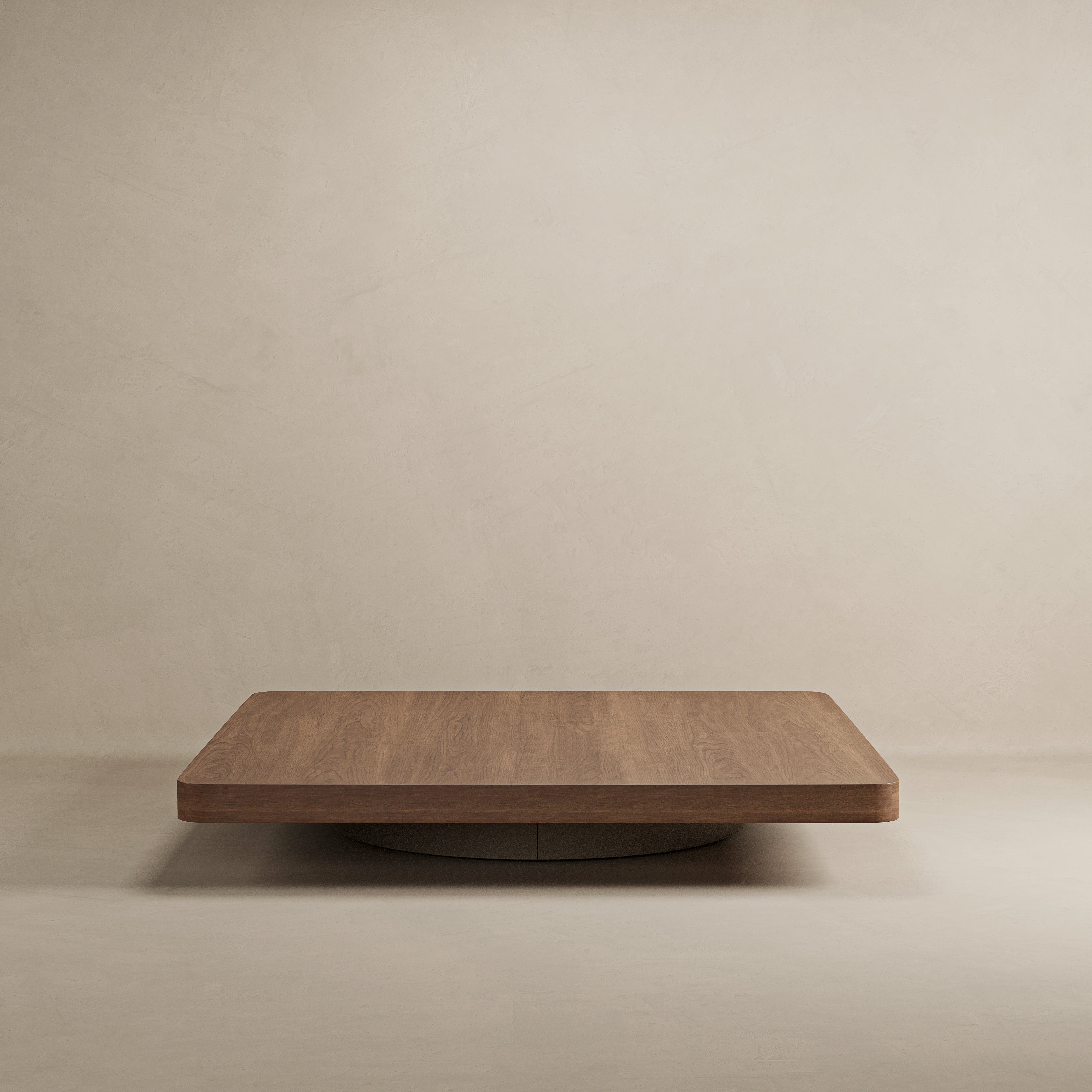 Mesa de Centro Duo Baixa - Base em Couro