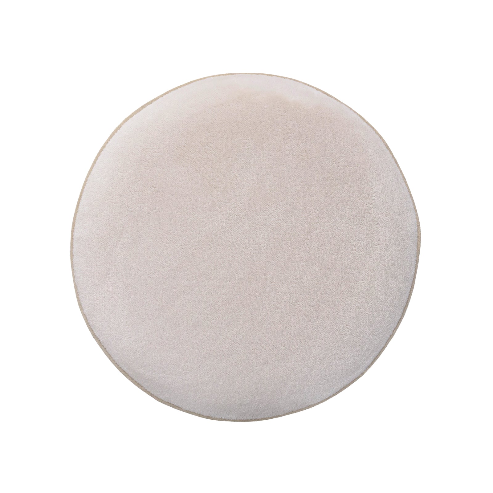 Puff Ronda com Base de Madeira (2)