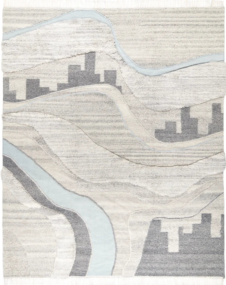 Macrame Oasis Mint Rug