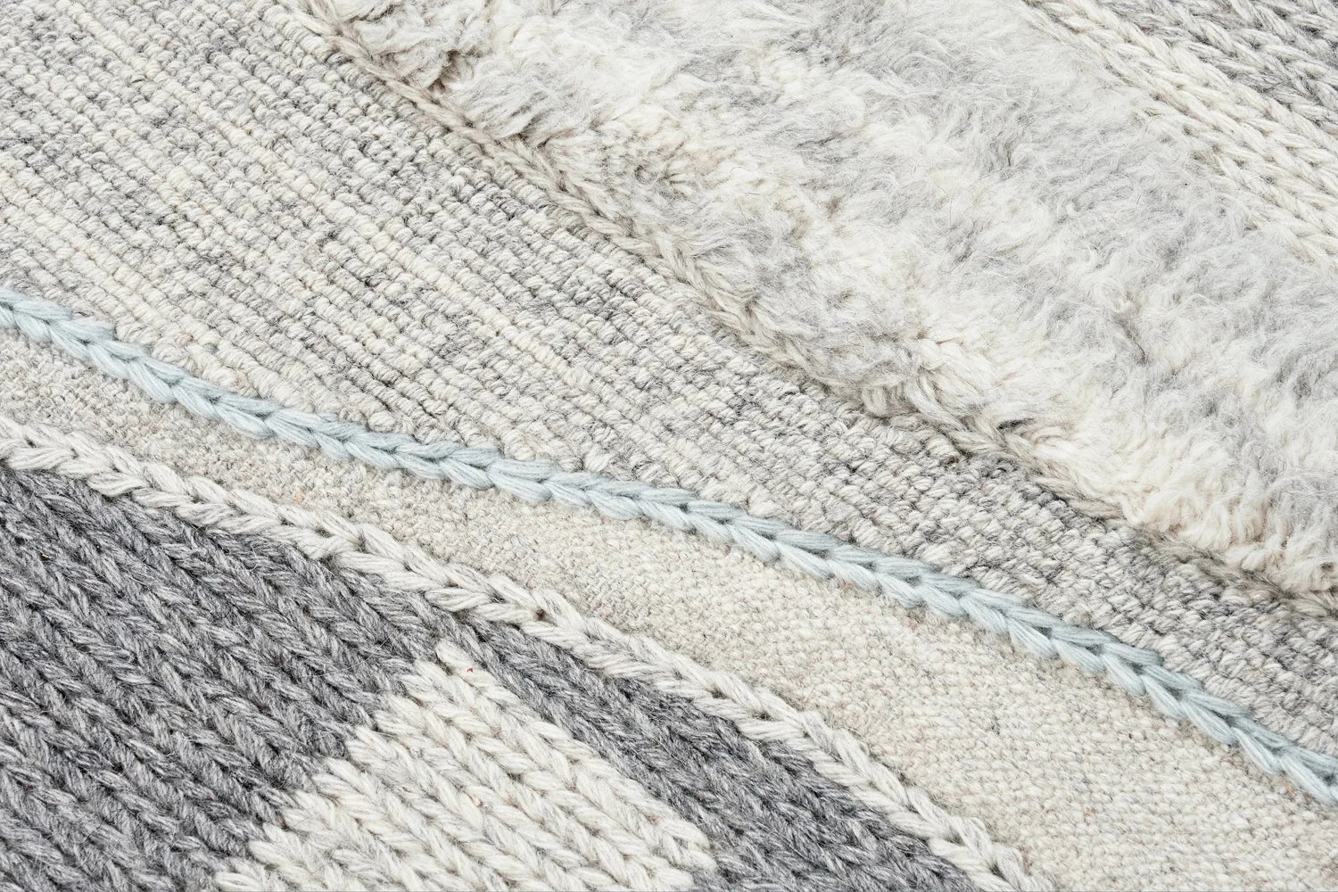 Macrame Oasis Mint Rug