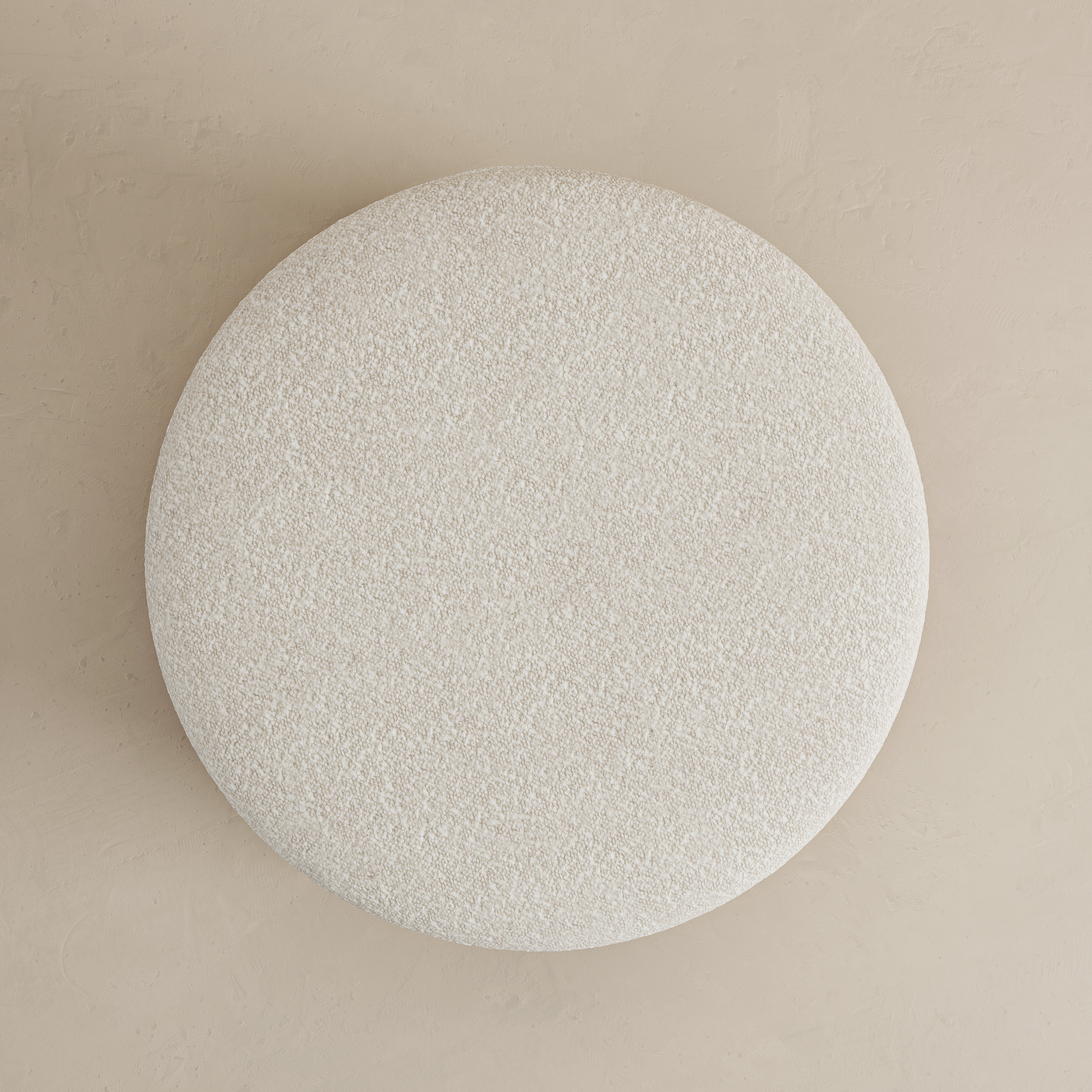 Ronda Ottoman with Wooden Leg