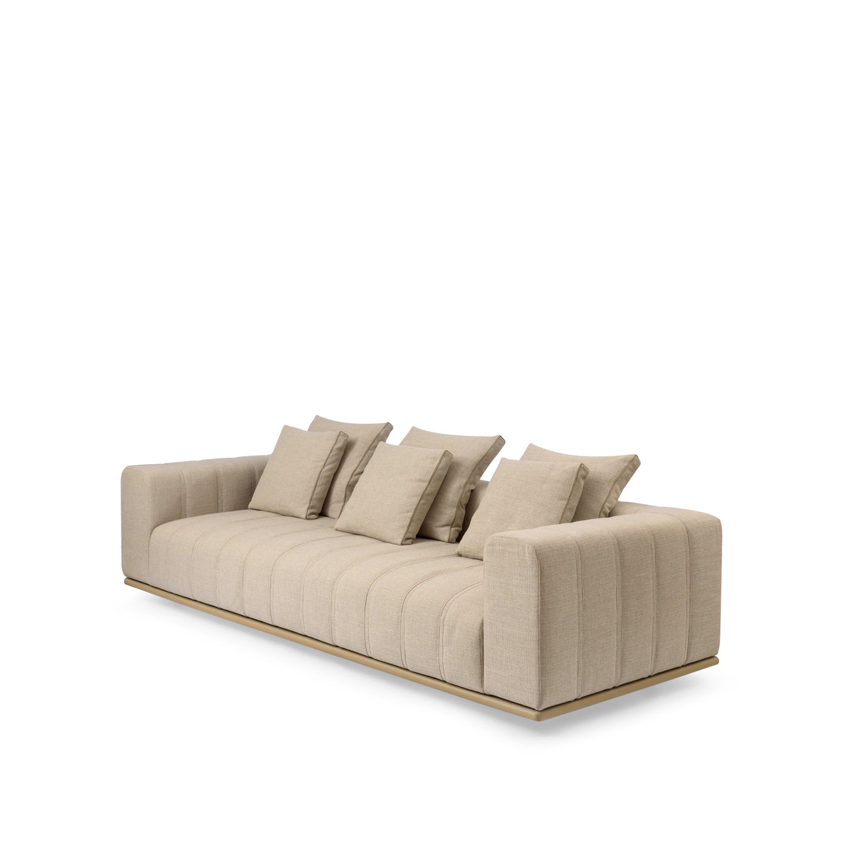 3 Seater Lino Sofa (2)